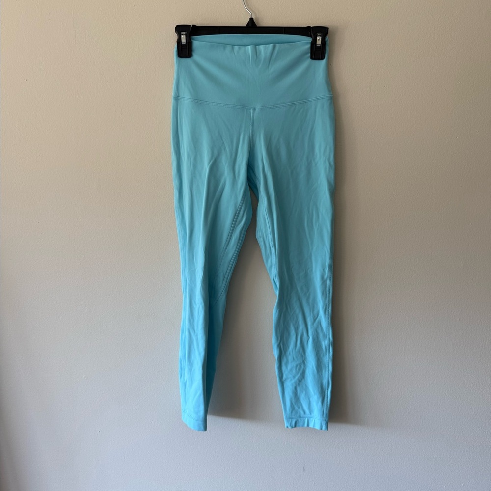 lululemon align high-rise leggings 25” Cyan Blue
